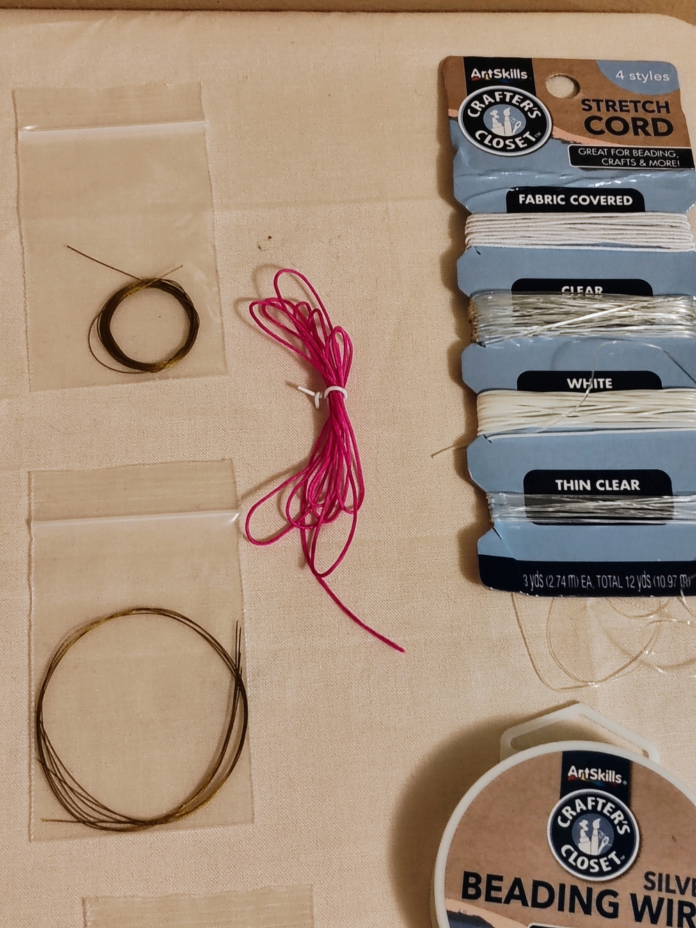 Mixed Jewelry Making Supplies — Silver Chains & Findings Bundle #1 - Picture 9 of 10